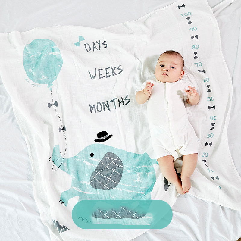 Three Little Tots Baby swaddle, in Like