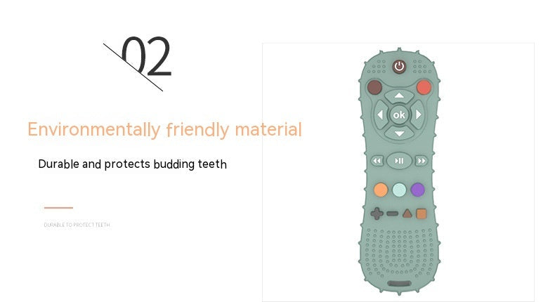 Three Little Tots Baby Silicone Remote Control Teether, additional view