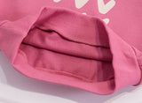 Cute And Casual Pullover Hooded Shirt For Children - Children's Heart-shaped Collar Sweatshirt