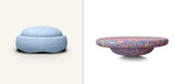 Three Little Tots Round Rainbow Stepping Stone Sensory Toy, in Round Sky Blue set