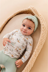 Take Me Home Bamboo Set – Soft Savannah Newborn Outfit (3-Piece)