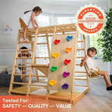 Three Little Tots Magnolia Jungle Gym, in Natural