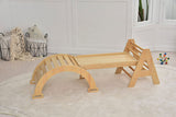 Three Little Tots Maple Beginner Pikler Triangle and Rocker, fifth additional photo
