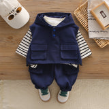 Casual Comfy Stylish Little Boy Clothing Set