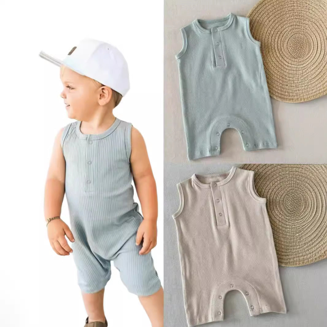 Baby Playsuit with Snaps