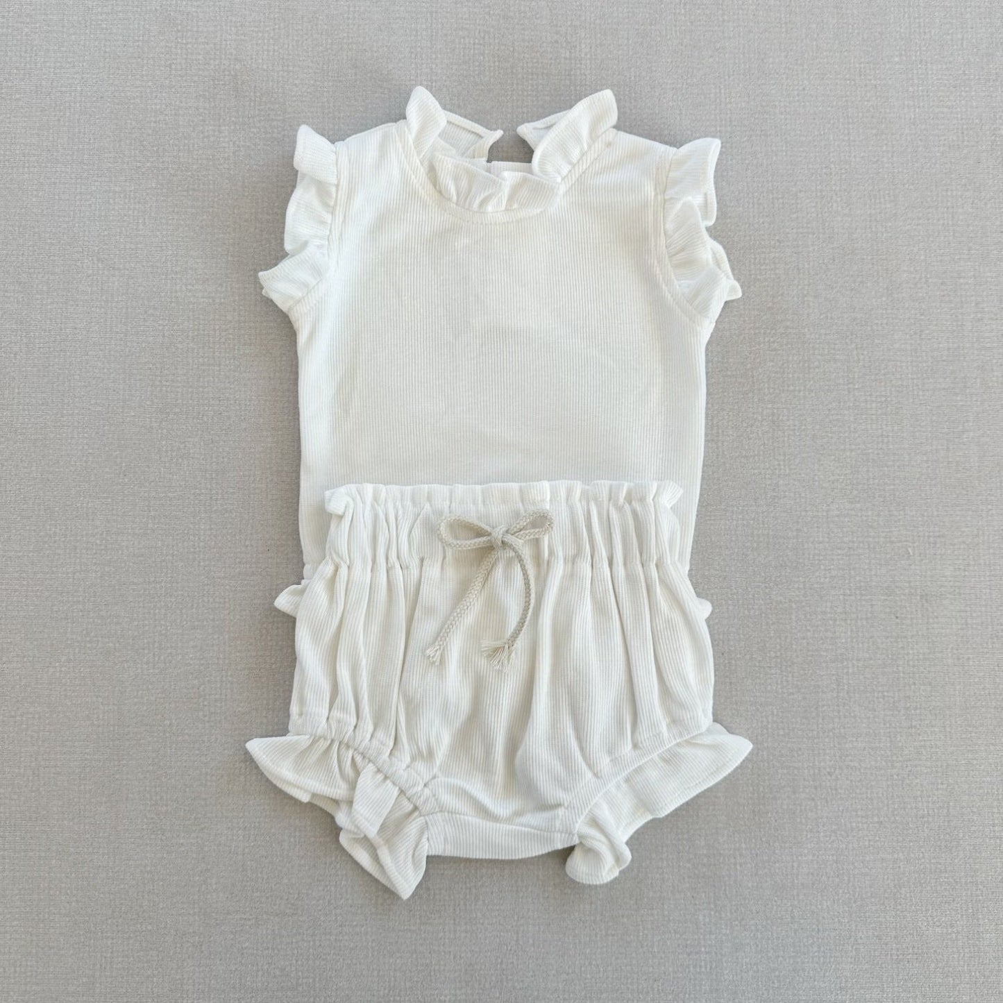 Little Girl Frilly Top and Bottom Set