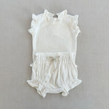 Little Girl Frilly Top and Bottom Set