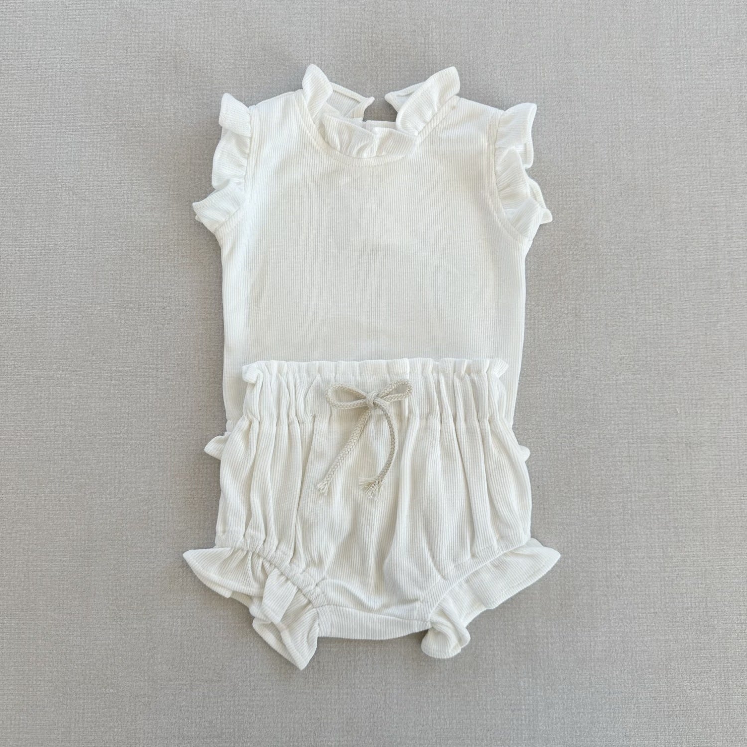 Little Girl Frilly Top and Bottom Set
