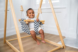 Three Little Tots Spruce Foldable Baby Swing - Blue Wave, extra product detail