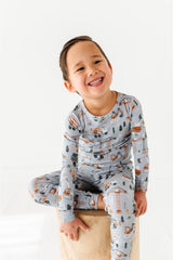 Construction Little Man Pajamas