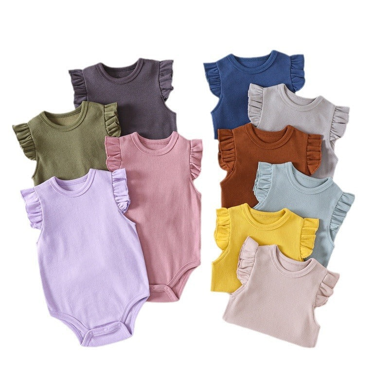 Three Little Tots Newborn Clothes Baby Girl Onesie Jumpsuit Romper, extra product detail