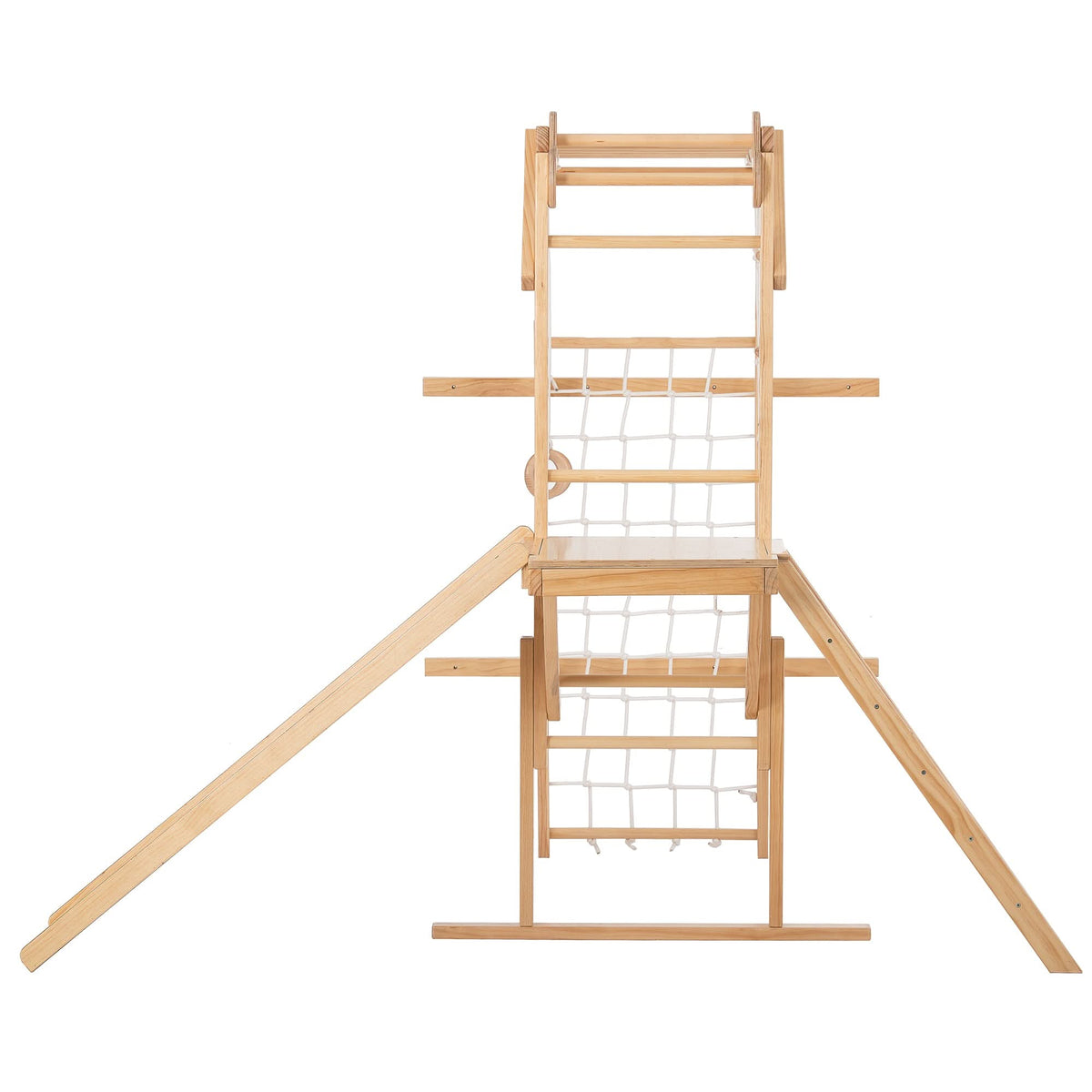Three Little Tots Grove Foldable Jungle Gym - Wall Mounted - Natural, additional view