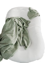 Pearl Ribbed Baby Lounger Cover