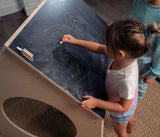 Three Little Tots Evergreen- Children's Playhouse with Chalkboard Roof, additional product photo