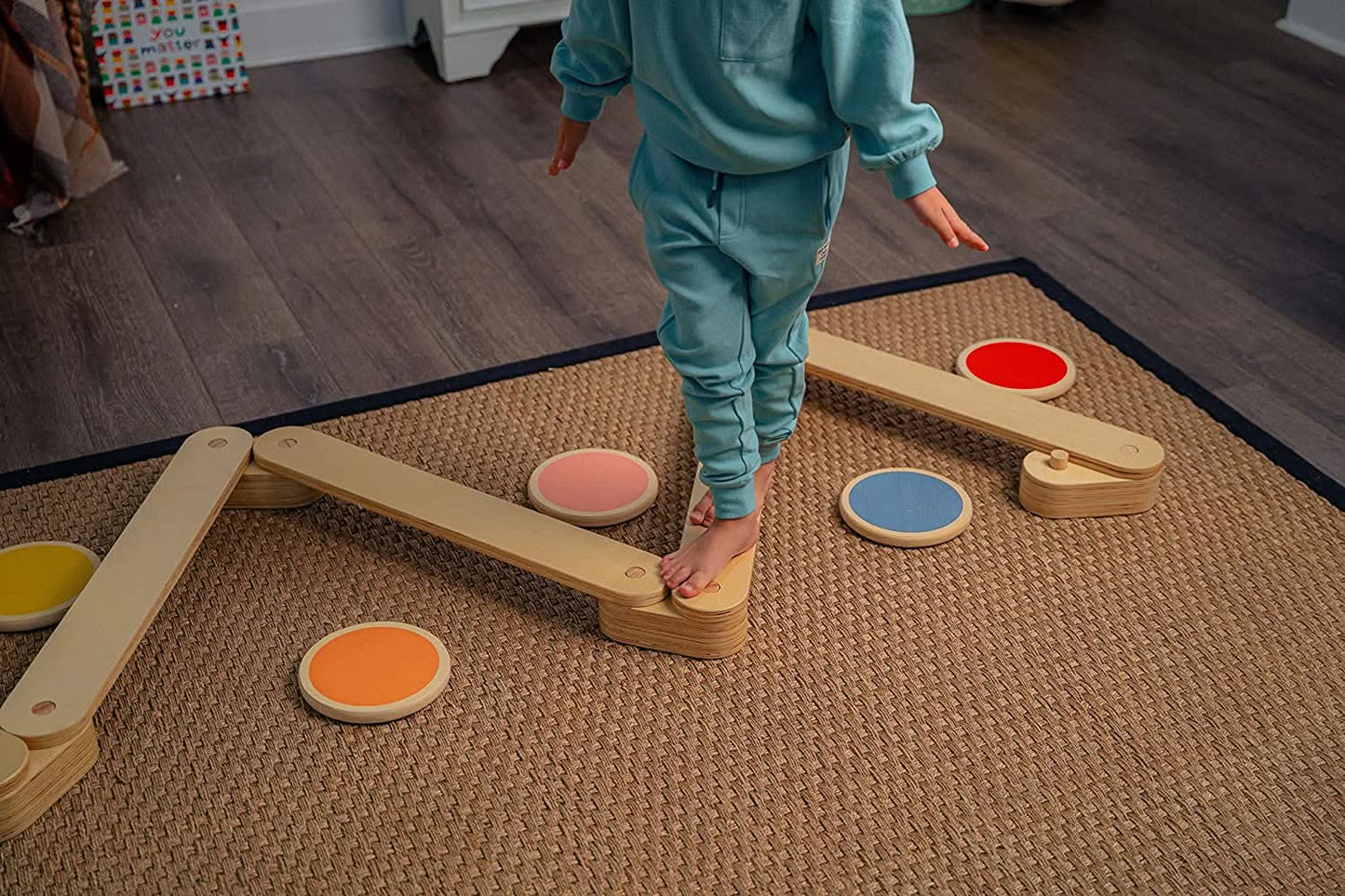 Three Little Tots Majesty Balance Beam and Stepping Stones, extra product detail