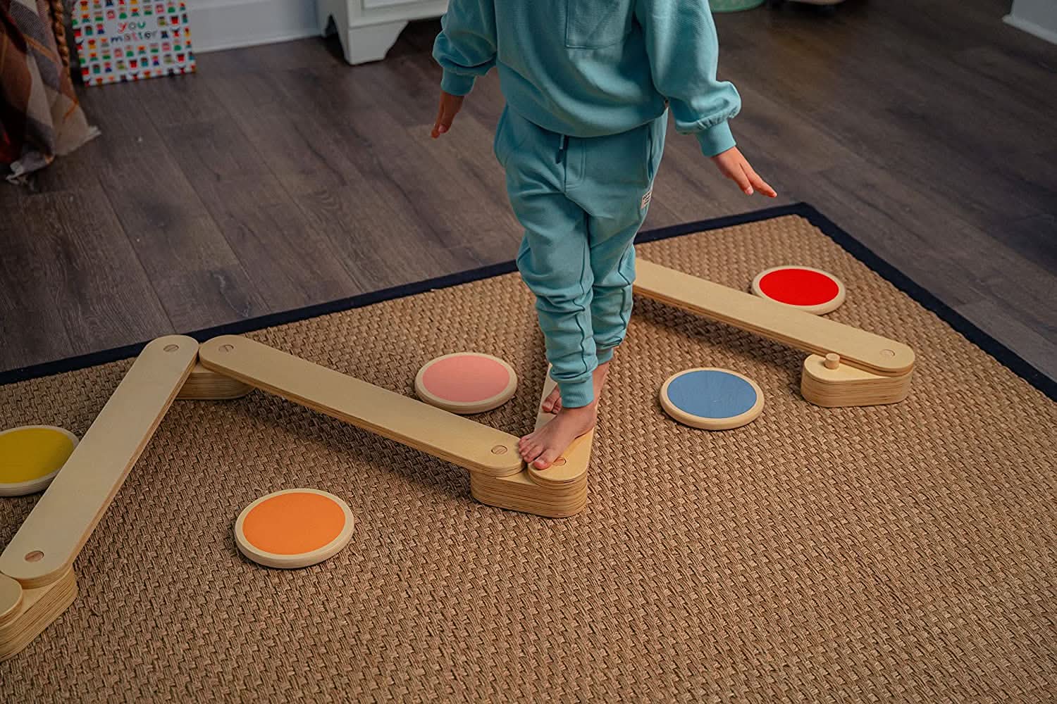 Three Little Tots Majesty Balance Beam and Stepping Stones, extra product detail