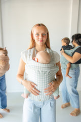 Monroe x Coco Gingham - Cotton Baby Carrier (7-35 lbs)