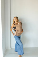 Monroe x Coco Desert - Cotton Linen Baby Carrier (7-35 lbs)