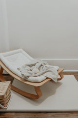 Coco Ivory Waffle Knit Blanket