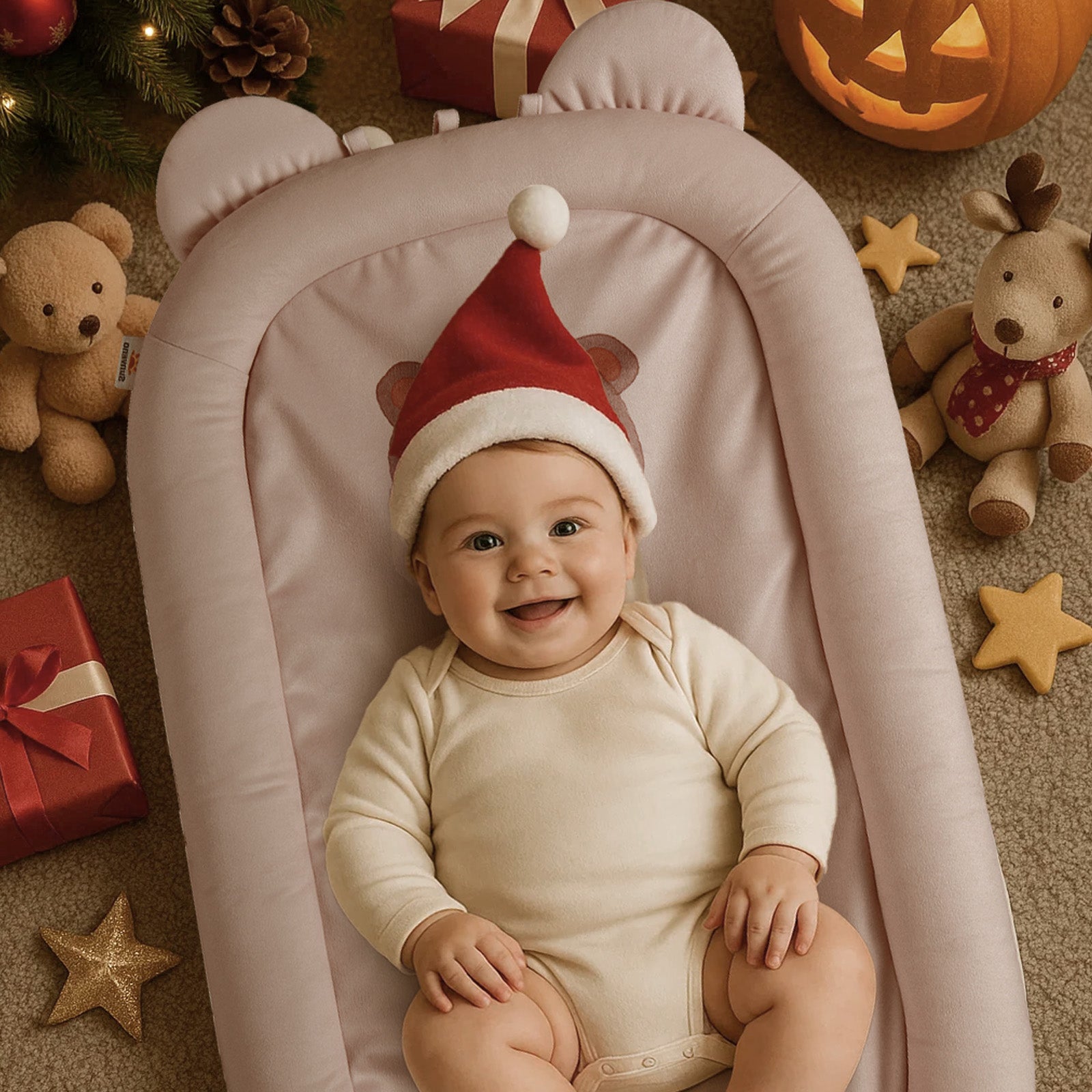 Baby Lounger for Newborns (0–12 Months)