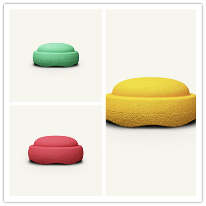 Three Little Tots Round Rainbow Stepping Stone Sensory Toy, in Set1