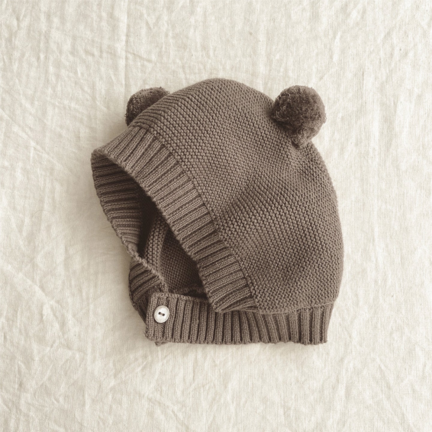 Children's Clothes Romper With Bear Hat