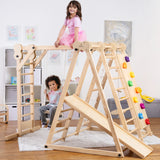 Three Little Tots Chestnut Foldable Jungle Gym, third additional photo