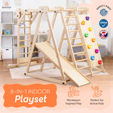 Three Little Tots Chestnut Foldable Jungle Gym, additional product photo