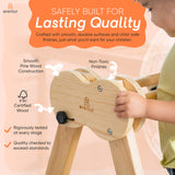 Three Little Tots Chestnut Foldable Jungle Gym, additional view