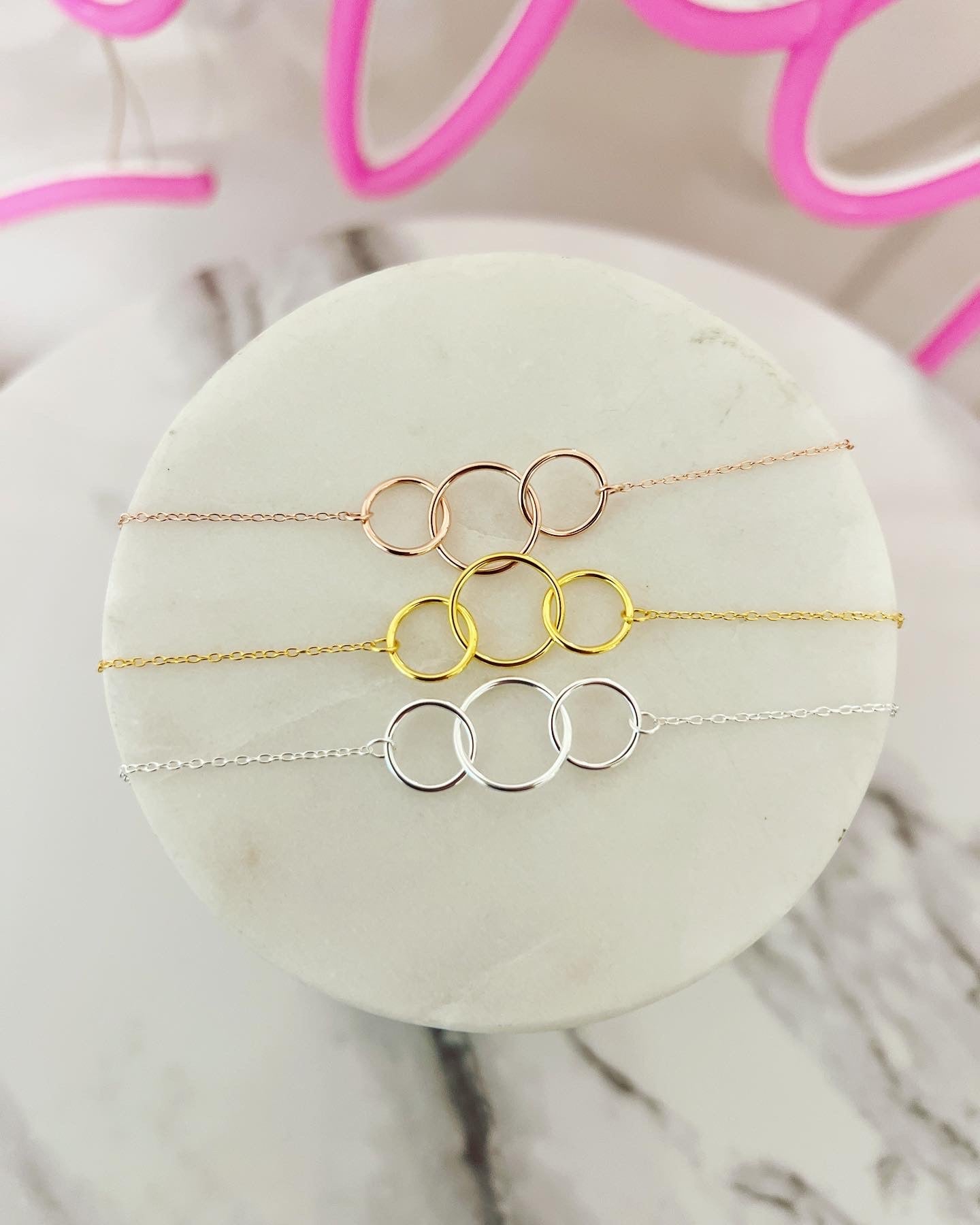 Twins! New mom baby and me infinity necklace, Congratulations baby gift, pregnancy gift, baby shower & gender reveal gift!
