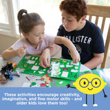 Avi's Adventures Reusable Sticker Book (3 PACK) + Marker Set