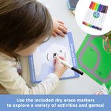 Avi's Adventures In The City Reusable Sticker Book + Marker Set (ages 3+)