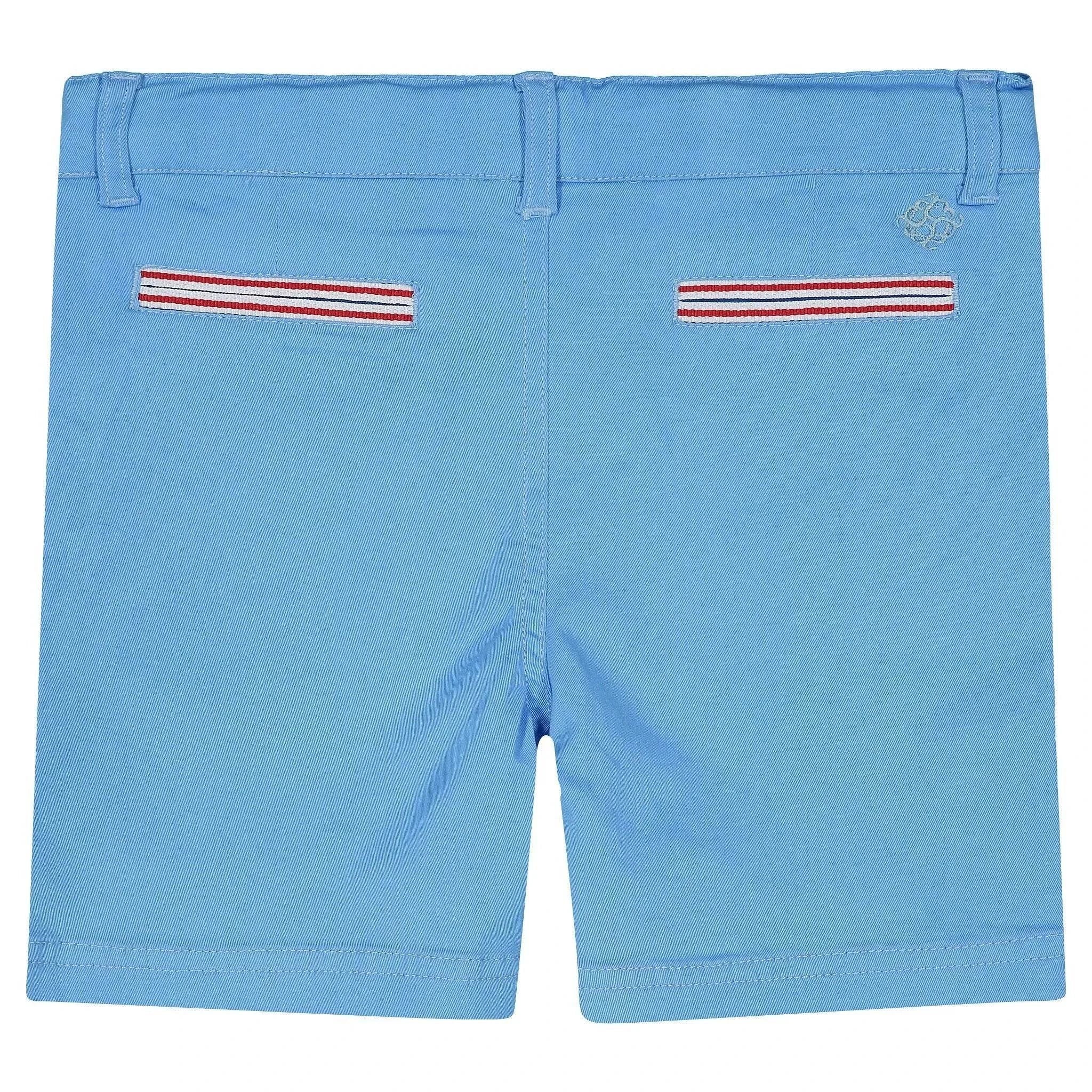 Three Little Tots Andy and Evan - Boys Twill Shorts, alternate angle