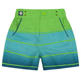 Three Little Tots Andy and Evan - Boys Swim Bottom - Aqua Stripe