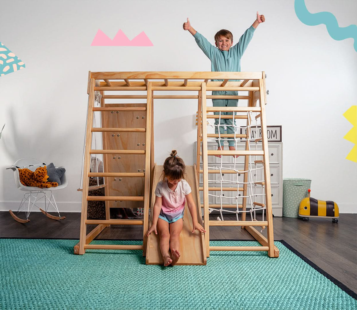 Three Little Tots Magnolia Jungle Gym, extra product detail