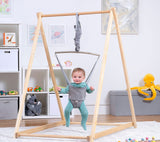Three Little Tots Tulip Foldable Baby Bouncer - Gray