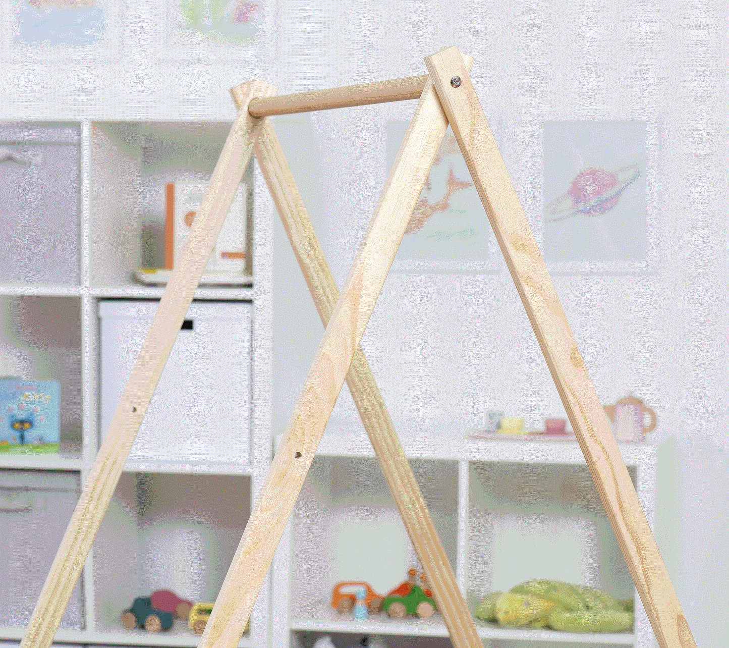 Three Little Tots Tulip Foldable Baby Bouncer - Beige, supplementary photo