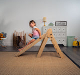 Three Little Tots Hazel Pikler Triangle Slide and Rocker Set, sixth additional photo