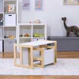 Three Little Tots Hanover Convertible Table Chair and Bench Set, fifth additional photo