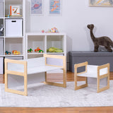 Three Little Tots Hanover Convertible Table Chair and Bench Set, ninth additional photo