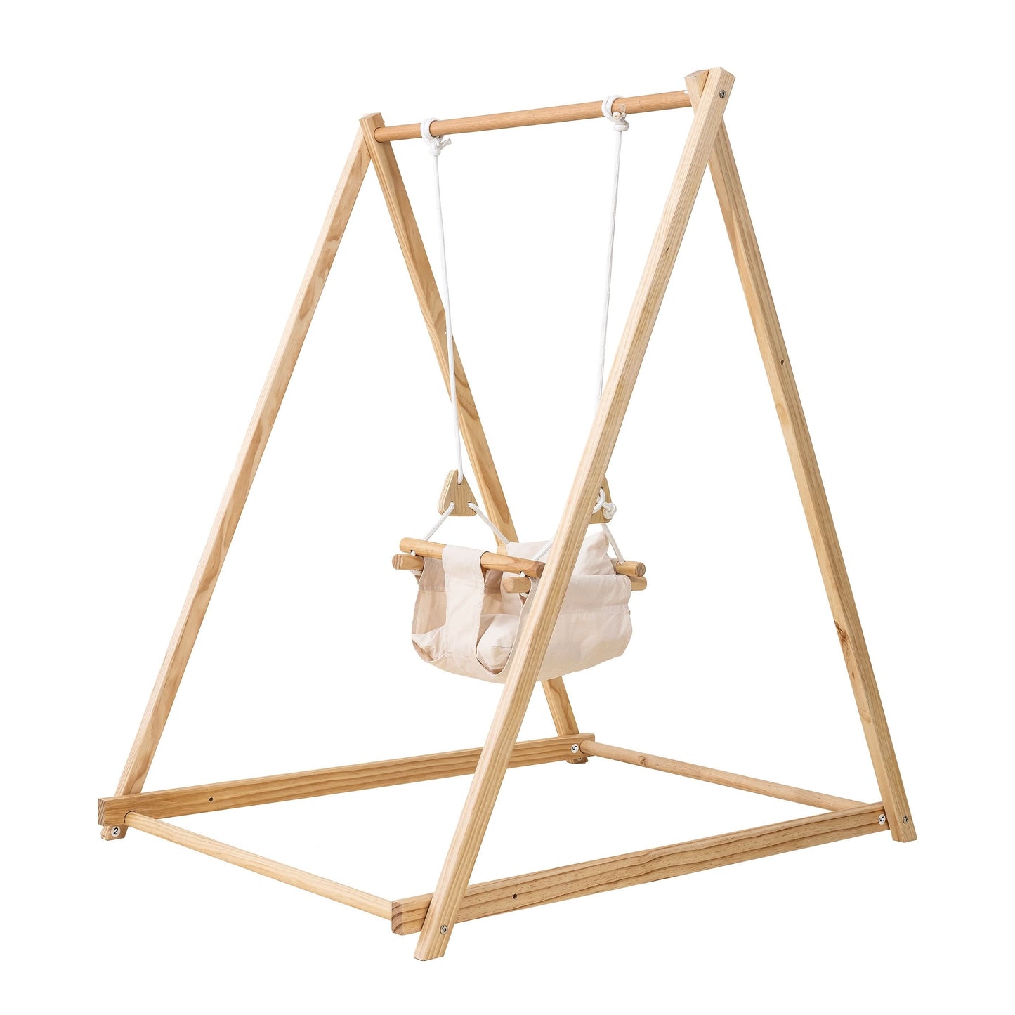Three Little Tots Spruce Foldable Baby Swing - Blue Wave, additional product photo