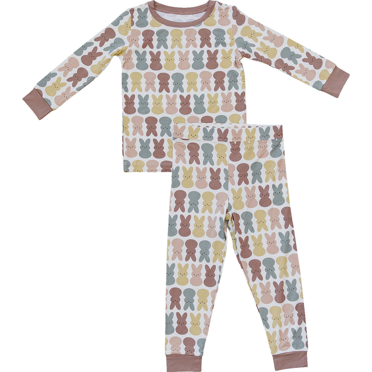 Three Little Tots Dusty Rose Peep Bamboo Cozy Set