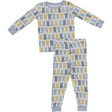 Three Little Tots Dusty Blue Peep Bamboo Cozy Set