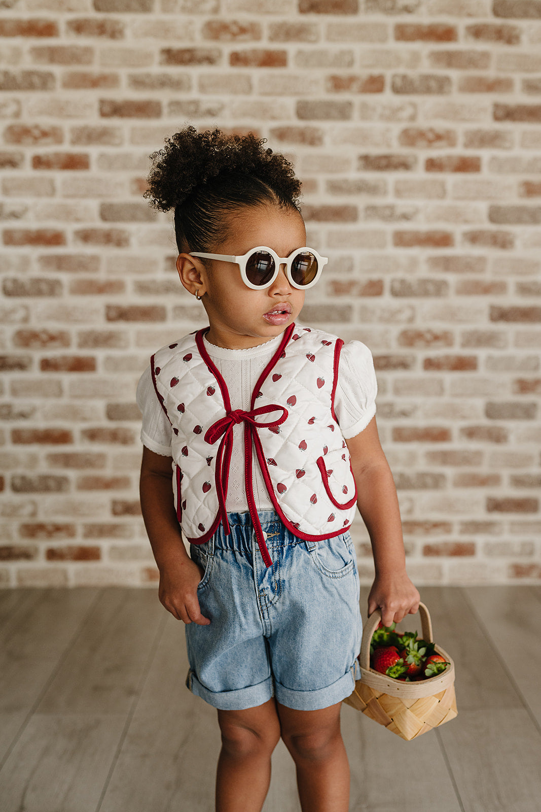 Three Little Tots Denim Shorts, additional product photo