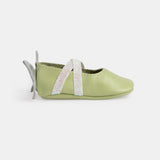 Mint Flutterby Ballet Slipper Baby Shoe