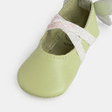 Mint Flutterby Ballet Slipper Baby Shoe