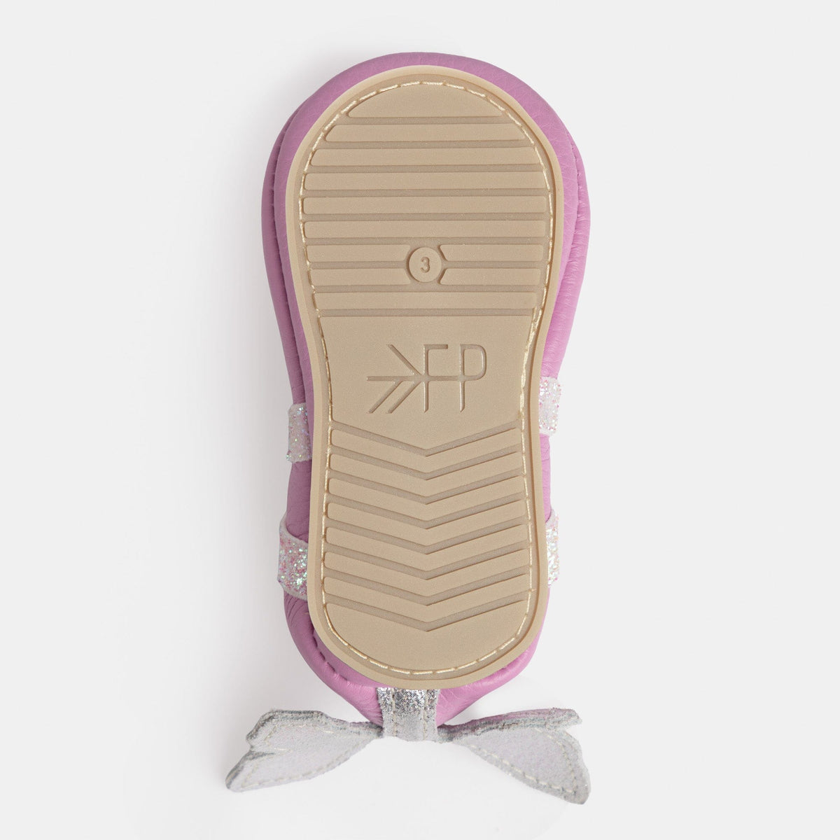 Orchid Flutterby Ballet Slipper Baby Shoe