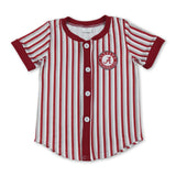 Short sleeves A stripe kids boys team shirt