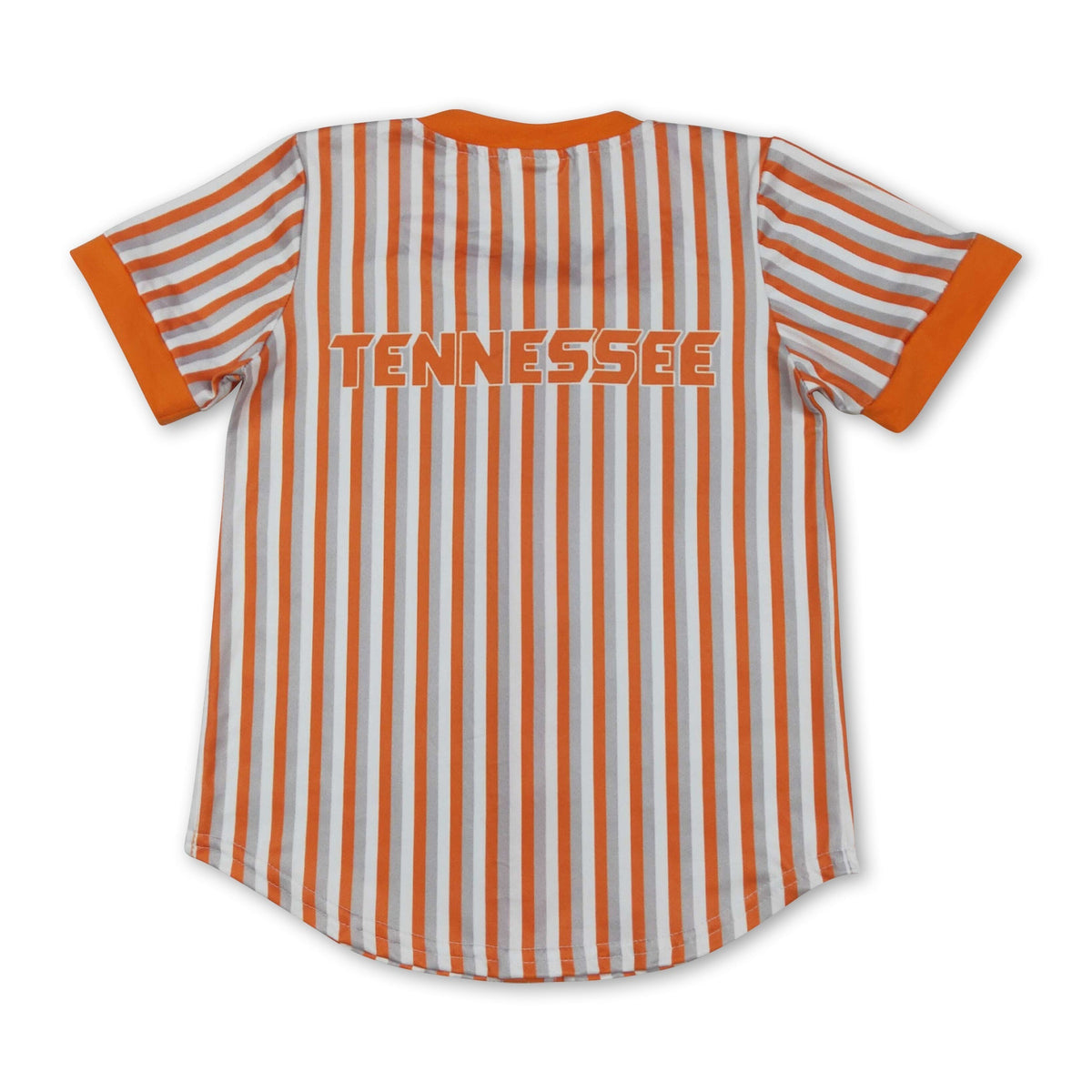 Short sleeves stripe T kids boys button down team shirt