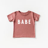 Babe Baby and Toddler T shirt (Rounded font)